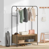 Stendibiancheria Rovere Marrone 100 x 44 x 160 cm