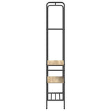 Stendibiancheria con lo scaffale Rovere Sonoma 60 x 30 x 171 cm