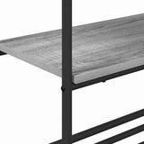 Stendibiancheria con lo scaffale Grigio sonoma 60 x 30 x 171 cm