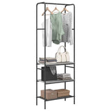 Stendibiancheria con lo scaffale Grigio sonoma 60 x 30 x 171 cm