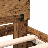 Struttura del letto Legno vecchio 203 x 185 x 70 cm