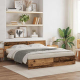 Struttura del letto Legno vecchio 203 x 185 x 70 cm