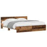 Struttura del letto Legno vecchio 203 x 185 x 70 cm