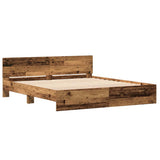 Struttura del letto Legno vecchio 203 x 185 x 70 cm