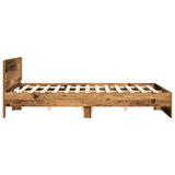 Struttura del letto Legno vecchio 203 x 185 x 70 cm