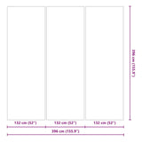 Telo per Fondo Piscina Grigio chiaro 396 x 396 cm