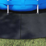 Telo per Fondo Piscina Nero  500 cm Tessuto Non Tessuto