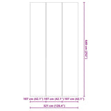 Telo per Fondo Piscina Altro Nero 640 x 321 cm