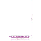 Telo per Fondo Piscina Altro Nero 750 x 372 cm