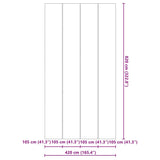 Telo per Fondo Piscina Altro Nero 820 x 420 cm