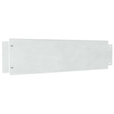 Bordure per prato 5 pcs Argento 100 x 25 x 0.07 cm