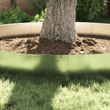 Bordure per prato 10 pcs Argento 100 x 25 x 0.07 cm