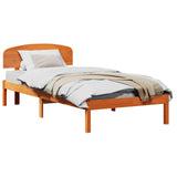 Struttura del letto Marrone cerato 90 x 190 cm Pino massello
