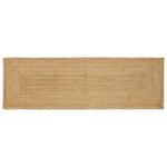 Tappeto Beige 80 x 300 cm Juta