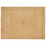 Tappeto Beige 140 x 200 cm Juta