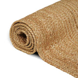 Tappeto Beige 240 x 340 cm Juta