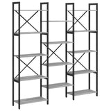 Libreria Grigio sonoma 156 x 25 x 167.5 cm Legno truciolato