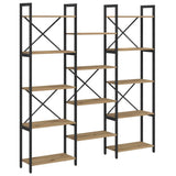 Libreria rovere artigianale 156 x 25 x 167.5 cm