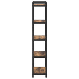 Libreria Rovere fumé 40 x 30 x 155 cm Legno truciolato