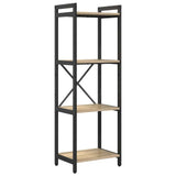 Libreria rovere sonoma 40 x 30 x 118 cm Legno truciolato