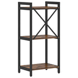 Libreria Rovere fumé 40 x 30 x 85 cm Legno truciolato