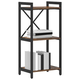 Libreria Rovere fumé 40 x 30 x 85 cm Legno truciolato