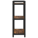 Libreria Rovere fumé 40 x 30 x 85 cm Legno truciolato