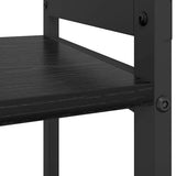 Libreria Rovere Nero 40 x 30 x 50 cm Legno truciolato