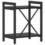 Libreria Rovere Nero 40 x 30 x 50 cm Legno truciolato