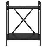 Libreria Rovere Nero 40 x 30 x 50 cm Legno truciolato