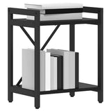 Libreria Rovere Nero 40 x 30 x 50 cm Legno truciolato