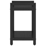 Libreria Rovere Nero 40 x 30 x 50 cm Legno truciolato