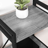 Libreria Grigio sonoma 40 x 30 x 48.5 cm Legno truciolato