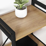 Libreria 40 x 30 x 50 cm Legno truciolato Rovere artigianale