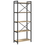 Libreria Rovere Sonoma 60 x 30 x 155 cm Legno truciolato