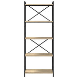 Libreria Rovere Sonoma 60 x 30 x 155 cm Legno truciolato
