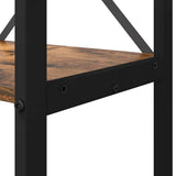 Libreria Rovere fumé 60 x 30 x 155 cm Legno truciolato