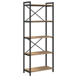 Libreria Rovere artigianale 60 x 30 x 155 cm Legno truciolato