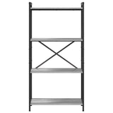 Libreria Grigio sonoma 60 x 30 x 118 cm Legno truciolato