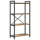 Libreria 60 x 30 x 120 cm Legno truciolato Rovere artigianale