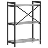 Libreria Grigio sonoma 60 x 30 x 83 cm Legno truciolato