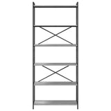 Libreria Grigio sonoma 80 x 30 x 188 cm Legno truciolato