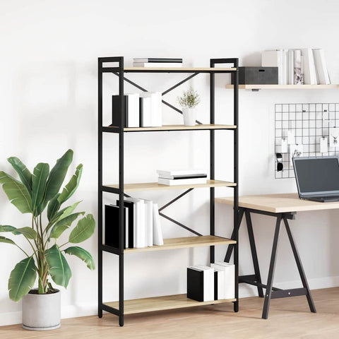 Libreria rovere sonoma 80 x 30 x 153 cm Legno truciolato