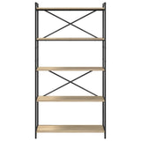 Libreria rovere sonoma 80 x 30 x 153 cm Legno truciolato