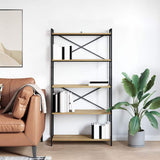Libreria Rovere artigianale 80 x 30 x 155 cm Legno truciolato