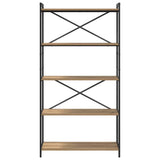 Libreria Rovere artigianale 80 x 30 x 155 cm Legno truciolato
