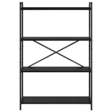 Libreria Rovere Nero 80 x 30 x 120 cm Legno truciolato