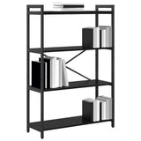 Libreria Rovere Nero 80 x 30 x 120 cm Legno truciolato