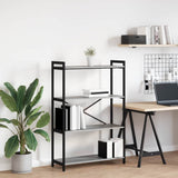 Libreria Grigio sonoma 80 x 30 x 118 cm Legno truciolato