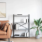 Libreria Grigio sonoma 80 x 30 x 118 cm Legno truciolato